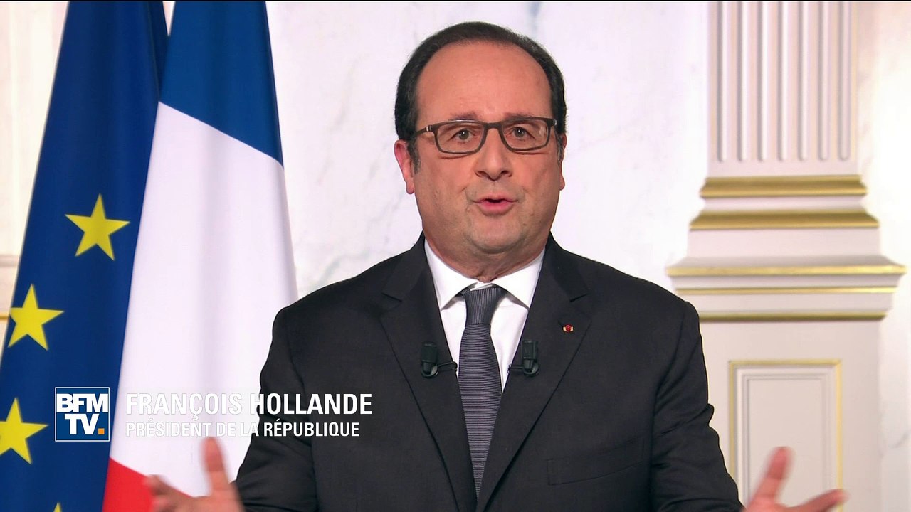 Hollande aux Français: "Face aux attaques, vous avez tenu bon. Vous pouvez être fiers de vous"