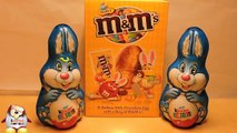 2 Kinder Surprise Easter Bunnies - some Kinder Eggs and M&M egg ★SFE ★