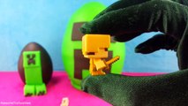 Minecraft Creeper Play-Doh Surprise Eggs Minecraft Toys