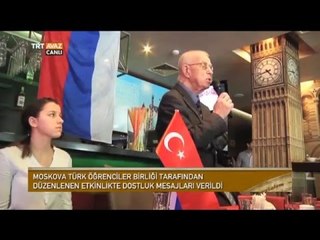 Türk Öğrencilerden Moskova'da Dostluk Etkinliği -  Devrialem - TRT Avaz