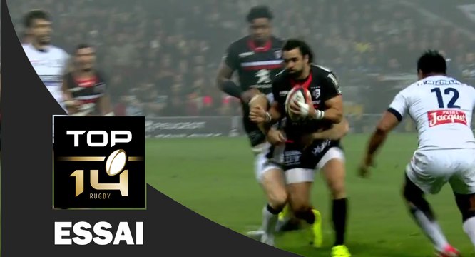 TOP 14 ‐ Essai Yoann HUGET (ST) – Toulouse-Clermont – J15 – Saison 2016/2017