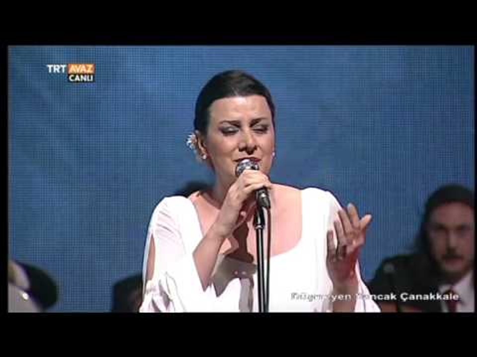 Eda Karaytuğ - Bir Of Çeksem Karşıki Dağlar Yıkılır - Düşmeyen Sancak Çanakkale - TRT Avaz