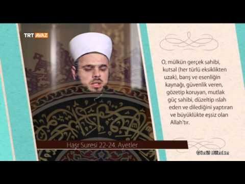 Haşr Suresi / 22-24. Ayetler - Hafız Harun Efendić - Gönül Dilinden - TRT Avaz