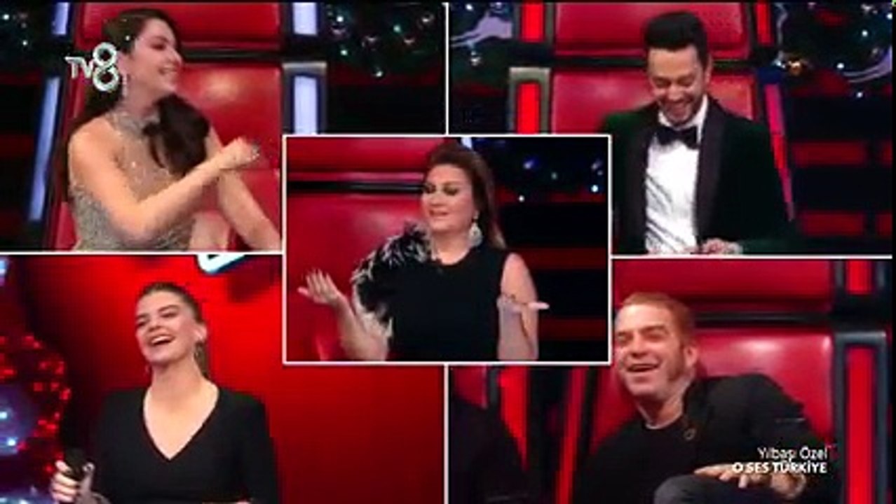 O Ses Türkiye Pelin Karahan hamile hali ile katıldı( Yeni Yıl Özel