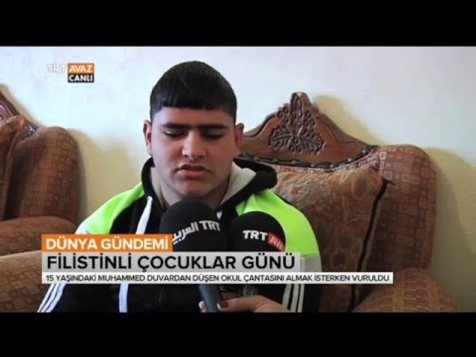 İsrail Askerinin Kurşunuyla Tekerlekli Sandalyeye Mahkum Olan Filistinli Çocuk - TRT Avaz