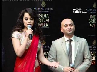 Kangna Ranaut at 'India Bridal Week'