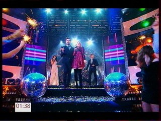 Dima Bilan, Polina Gagarina, Sergey Lazarev, Elena Temnikova - Vaterloo (New Year 2017)