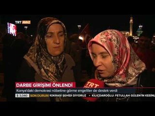 Demokrasi Nöbetine Görme Engelli Vatandaşlarımız da Destek Verdi - TRT Avaz