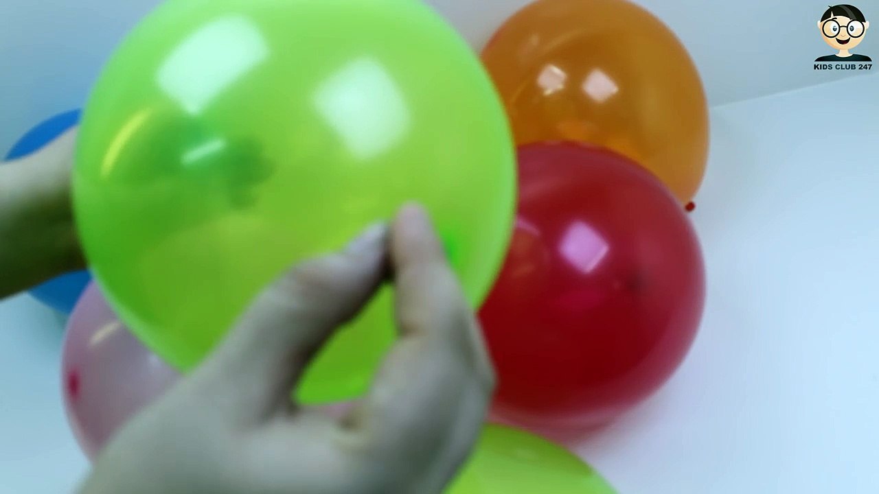 Learn Colors With Balloons Popping Balloons Bursting Balloons Colour Learning Balloon Popping Fun