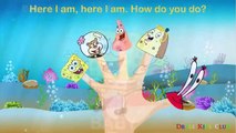 Finger Family SpongeBob SquarePants | Nursery Rhyme Songs | SpongeBob SquarePants Finger Family