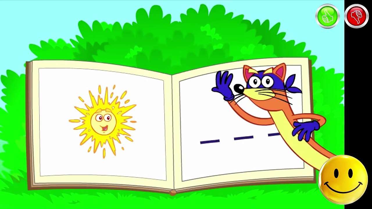Dora the explorer Game Swipers Spelling Book Learn English Letters and Words VIDEO FOR CHI