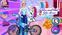 Frozen Game Movie - Frozen Elsa and Olaf Bike Decor - Dora the Explorer