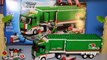 Lego Grand Prix Truck and Race Car race practice Lego City 60025 Toy Review