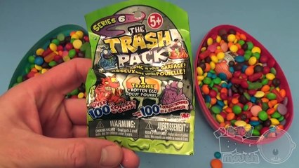 Hidden Surprises in 3 HUGE GIANT JUMBO Surprise Eggs Filled with Candy! Part 7