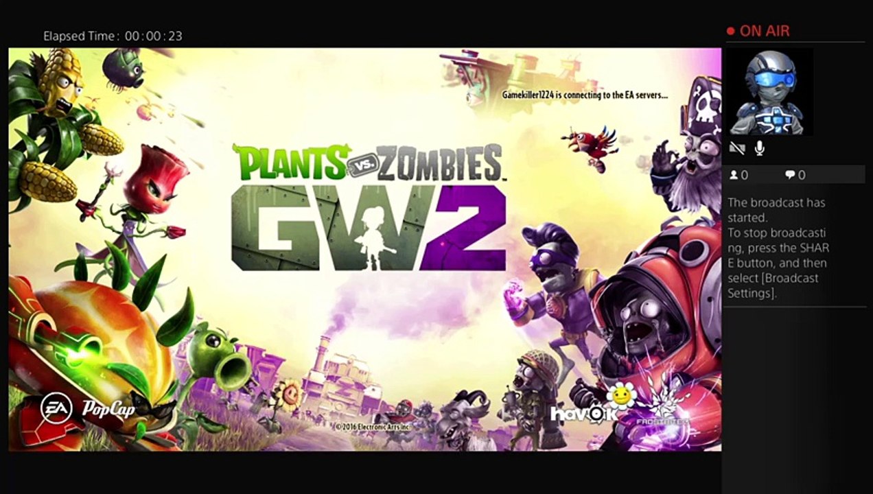 Gamekiller1224's Live PS4 Broadcast (2)