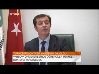 Türkçe, Polonya'da Akademik Dil Oldu - TRT Avaz Haber