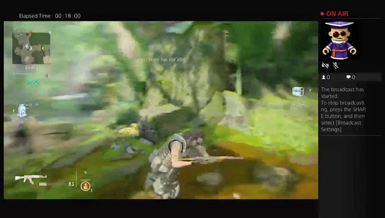 Ps4 fist live stream