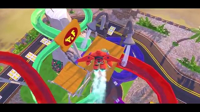 HULK, Black Spider-Man & Baymax play with Disney Pixar Cars Lightning McQueen Monster Truck!