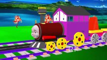 Talking Train 3D ABC Song | Alphabet Plane | 3D Animated Nursery Rhymes