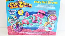 Cra*Z*SAND Sirena Play Set Princess Ariel The Little Mermaid Mermaids Kinetic Sand Super Sand Videos