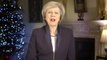 Prime Minister Theresa May's New Year message