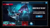 Megalodon Signature Attacks - Aquatic Max Attacks | Jurassic World The Game