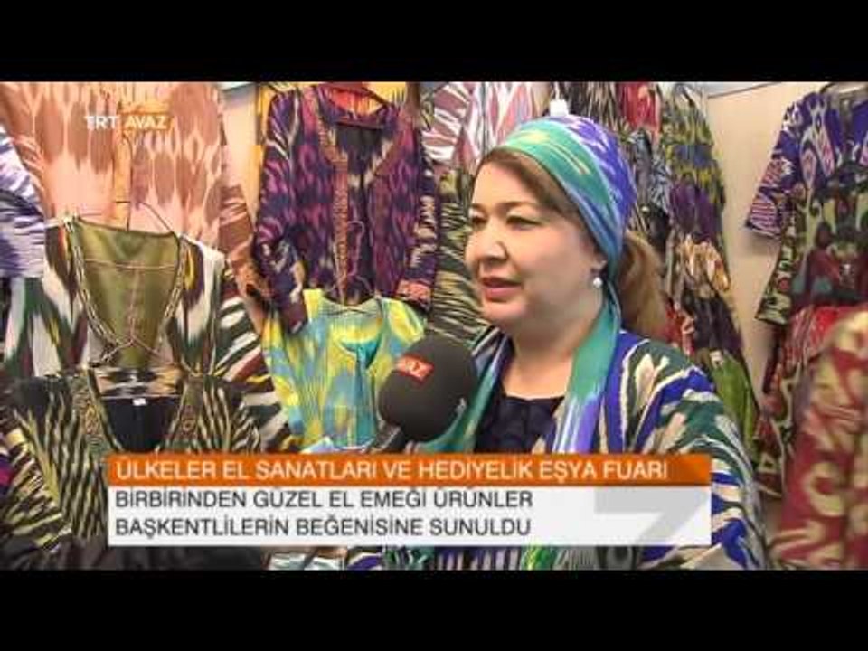 Ankara'da Farklı Ülkelerden Gelen El Sanatları ve Hediyelik Eşya Fuarı - TRT Avaz Haber