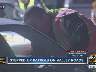 Officials ramping up patrol for drunk drivers on NYE