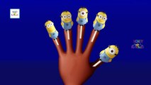 Minions Cake Pops | Finger Family Nursery Rhyme | Minions cartoon Daddy Finger Song