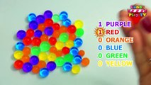Learn Colours with Jelly Balls Orbeez | Learn Colors for Children with Jelly Balls | Kids Learning