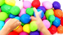 Nursery Rhymes with Wet Water Balloons | Five little piggys | BABY KIDS NURSERY RYHMES SONGS YOUTUBE