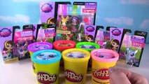 Littlest Pet Shop LPS Play-Doh Surprise Cans! Toys Fashems - Zoey Trent, Sunil, Pepper