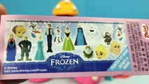 Play Doh Surprises! with TOYS Frozen Elsa, Anna, Olaf, Disney Frozen Chocolate Surprise Eggs Opening