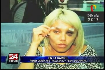 Ronny García cumplirá condena en el Penal de Chincha