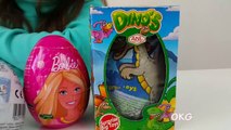 Surprise Eggs Maxi Dinosaurs Opening Scooby Doo Frozen Peppa Pig Barbie