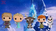 Frozen FUNKO POP VINYL TOYS Finger Family Daddy Finger Nursery Rhyme