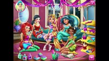 ᴴᴰ ♥♥♥ Disney Princess Game Movie - Disney Princesses Pyjama Party - Baby videos games for kids