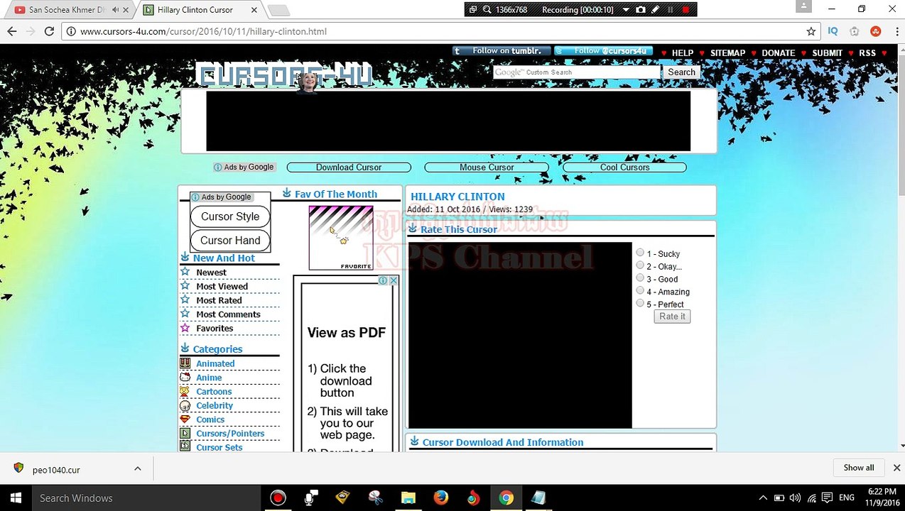 1. how to create blog website 2017 | How to Create Website for free make money online | khmer make money online