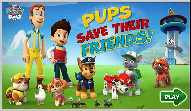 PAW PATROL SALVAN A SUS AMIGOS SKYE MARSHALL RYDER PAW PATROL PUPS SAVE THEIR FRIENDS