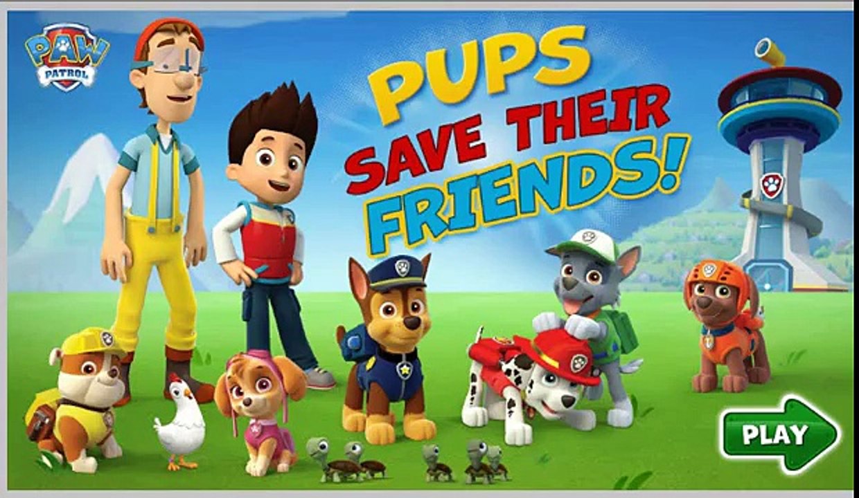 PAW PATROL SALVAN A SUS AMIGOS SKYE MARSHALL RYDER PAW PATROL PUPS SAVE THEIR FRIENDS