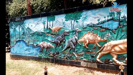 DINOSAURS Short Movie For Kids | Dinosaurs Surprise Eggs Show In Park from Ark Nursery Rhyme