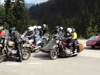 Rast auf dem Parkplatz