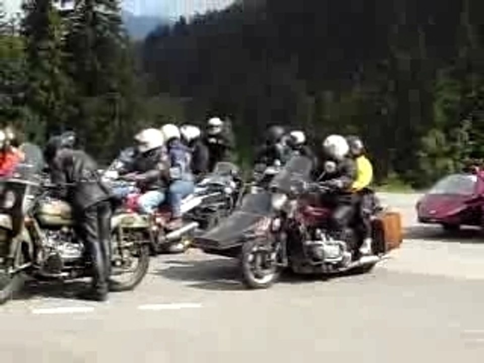 Rast auf dem Parkplatz