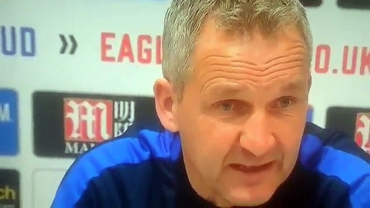 Keith millen crystal palace press Reaction vs Watford ☺