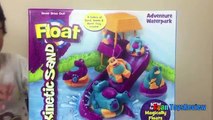 Kinetic Sand Float Adventure Waterpark Toys For Kids Water Toy HotWheels Cars Ryan ToysReview