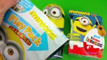 Minions Party! Opening Minions Surprise Blind Box Blind Bags Kinder Egg Toys!