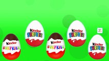 NEW Giant Kinder Joy Surprise Eggs Finger Family Songs for Kids - Kinder Surprise Daddy Finger