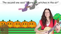 5 Little Pumpkins Sitting on a Gate Childrens Song | Halloween Lyrics | Counting | Patty Shukla