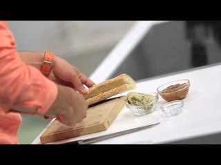 عيش باجيت بالسمسم - حلاوة بالمكسرات - زبدة  | ماهر حسين