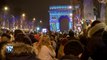 Un réveillon 2017 festif sur les Champs-Elysées à Paris